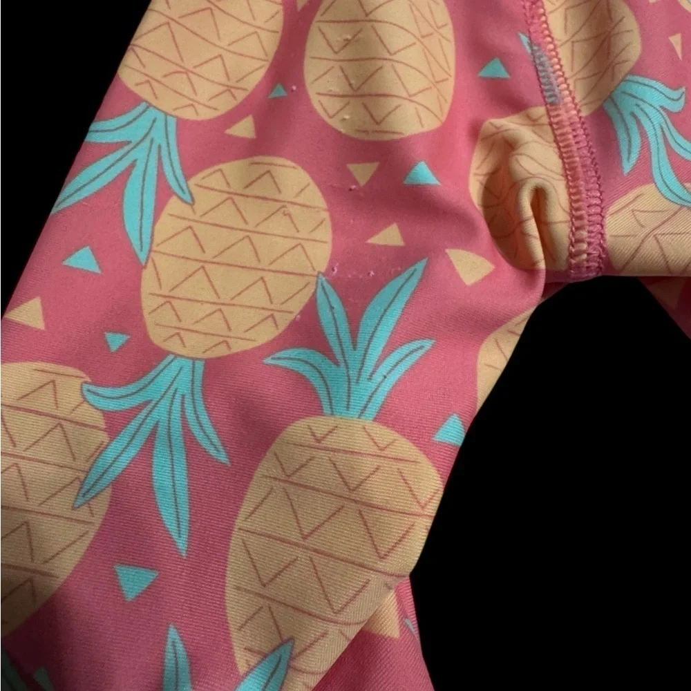 3T Old Navy Toddler Swimsuit Pineapple Orange k227